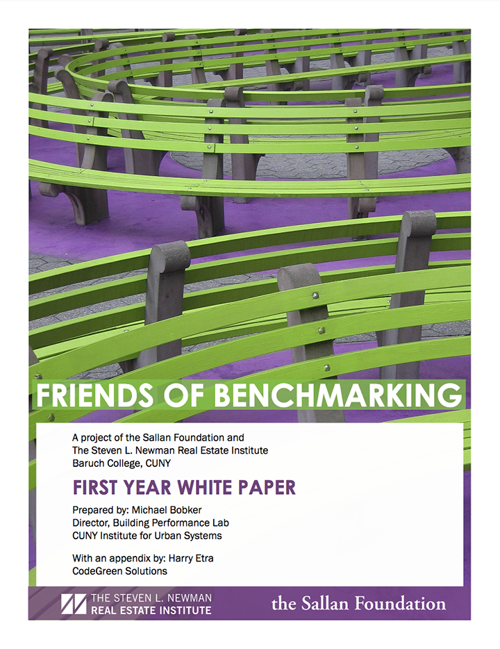 Friends of Benchmarking First Year Whitepaper